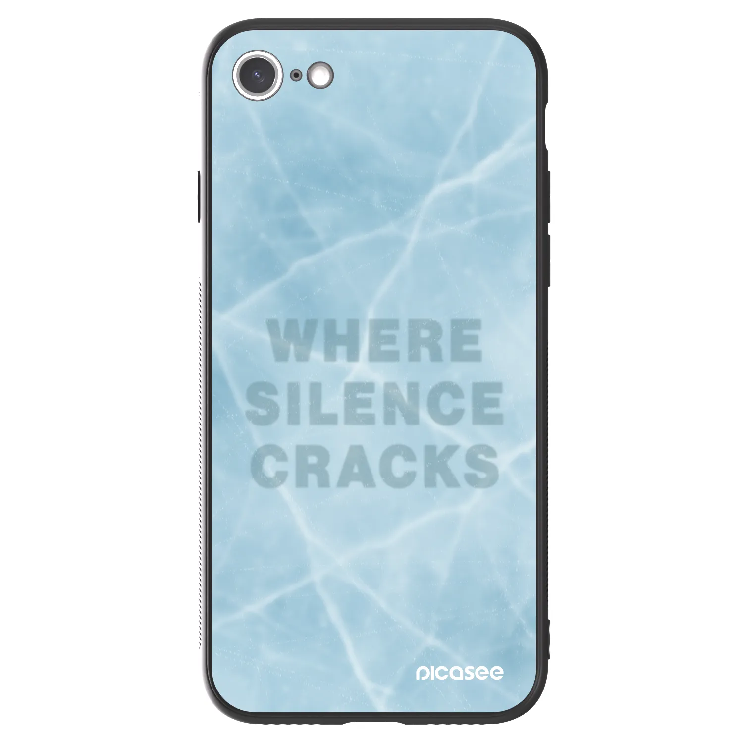Picasee ULTIMATE CASE für Apple iPhone SE 2020 - SILENCE