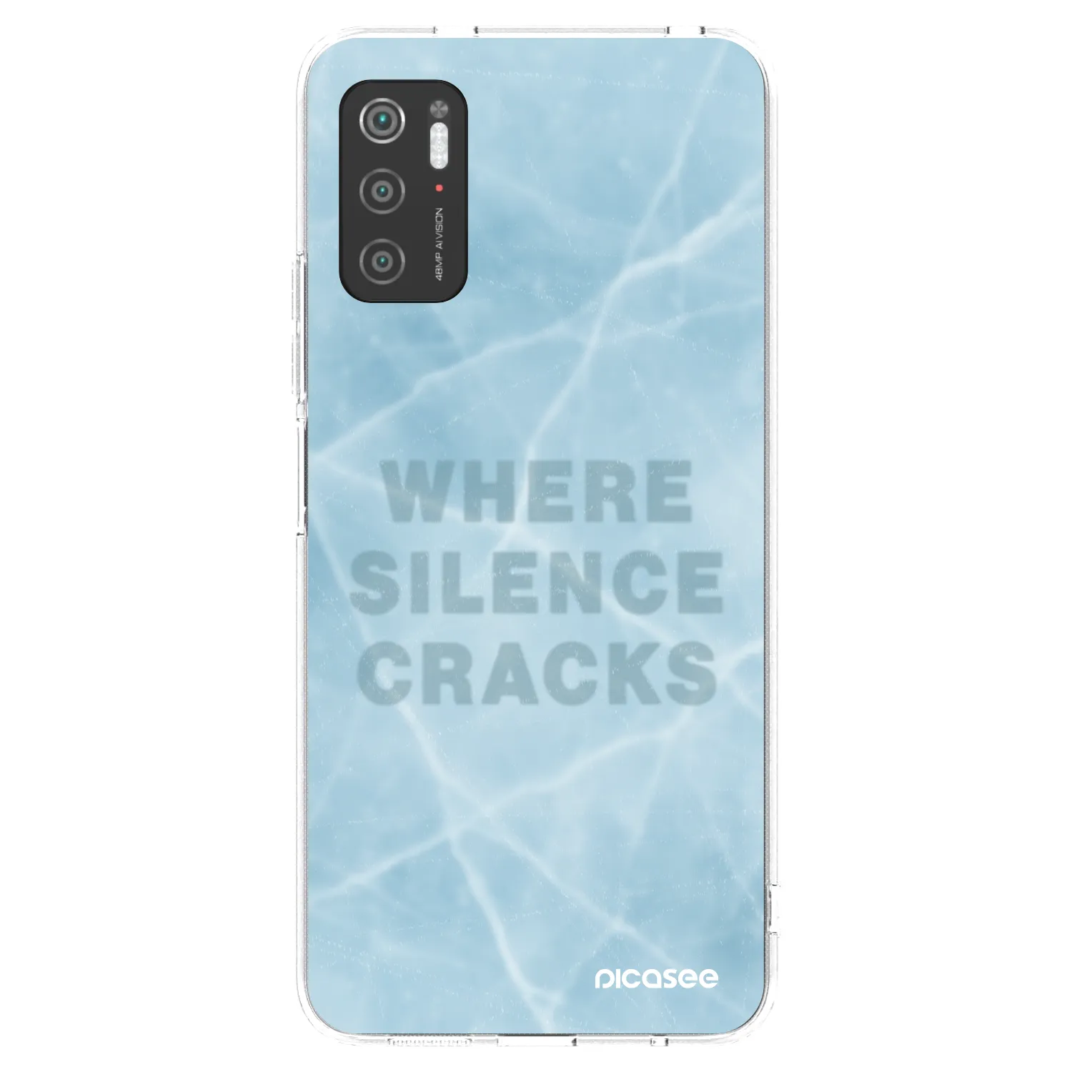 Picasee Xiaomi Poco M3 Pro 5G Hülle - Transparentes Silikon - SILENCE