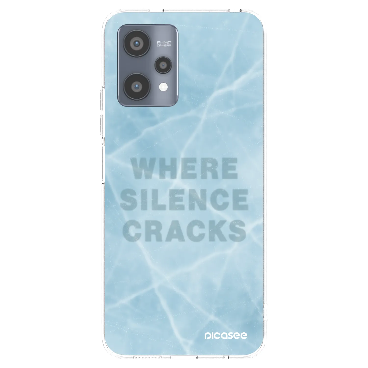 Picasee Realme 9 Pro 5G Hülle - Transparentes Silikon - SILENCE