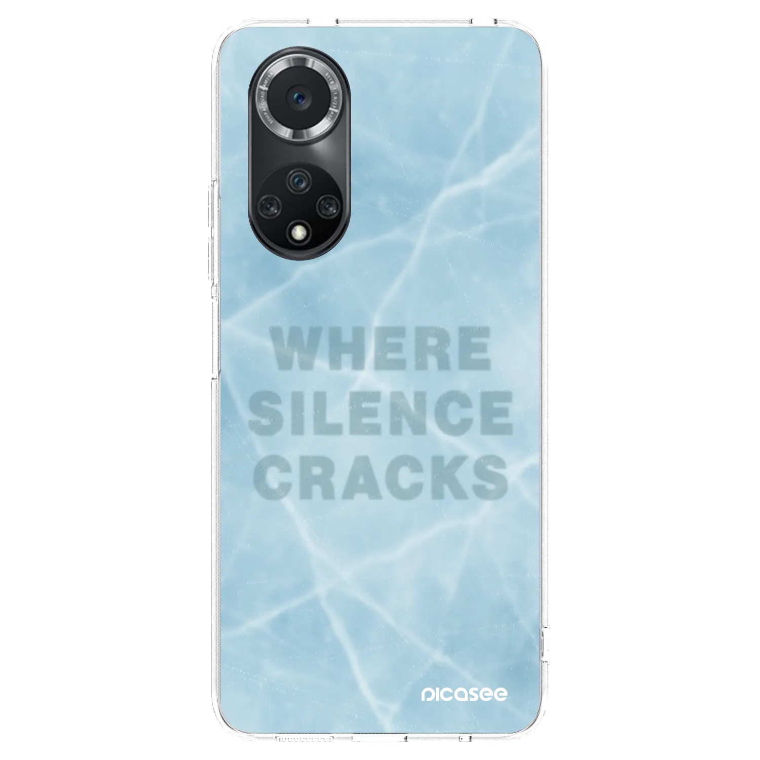 Picasee Huawei Nova 9 SE Hülle - Transparentes Silikon - SILENCE