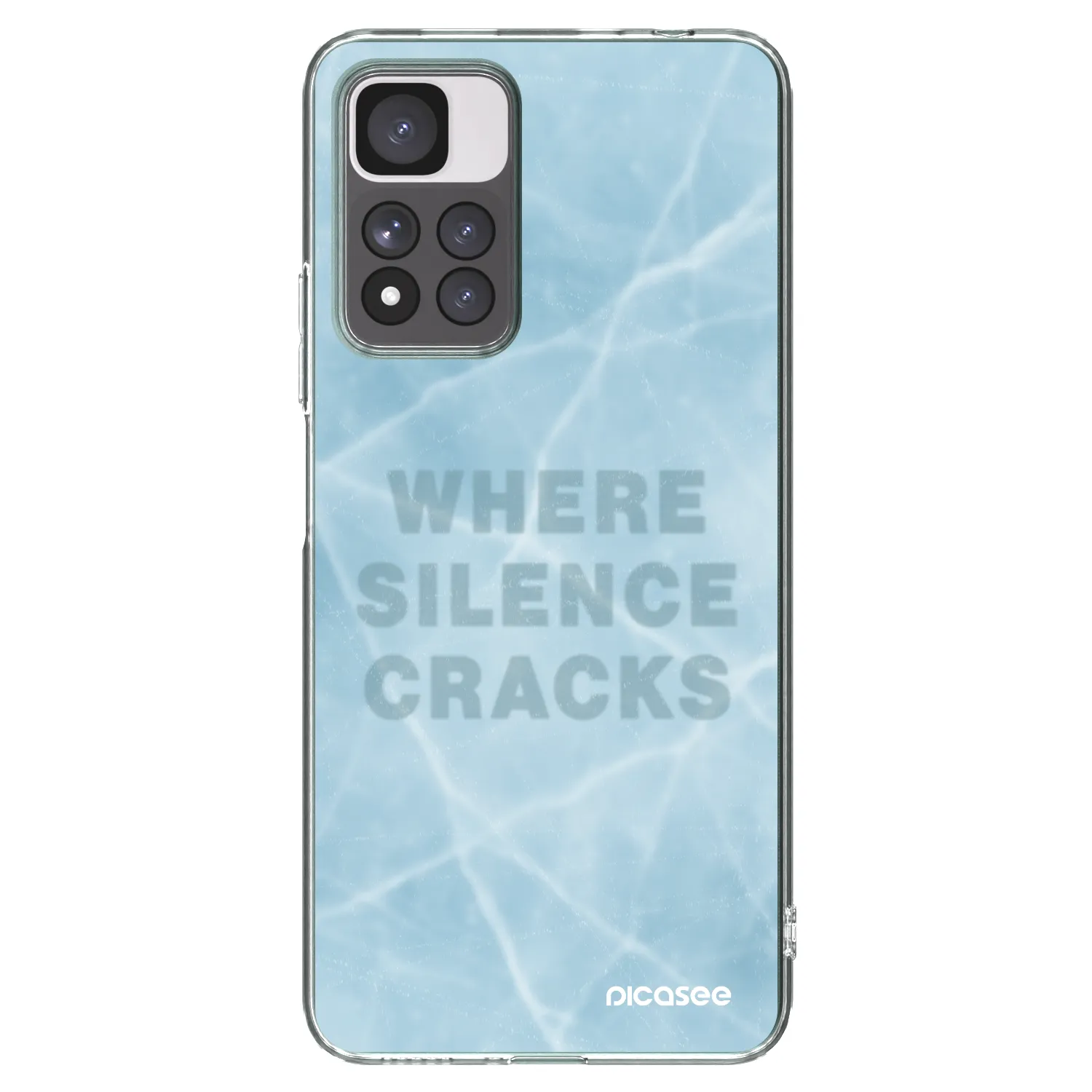 Picasee Xiaomi Redmi Note 11 Pro+ 5G Hülle - Transparentes Silikon - SILENCE