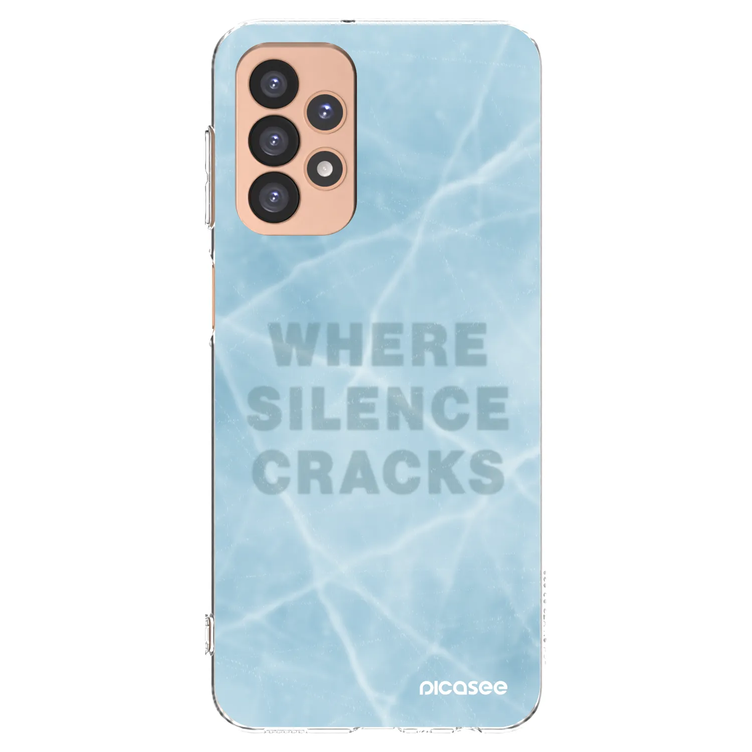 Picasee Samsung Galaxy A23 A236B 5G Hülle - Transparentes Silikon - SILENCE