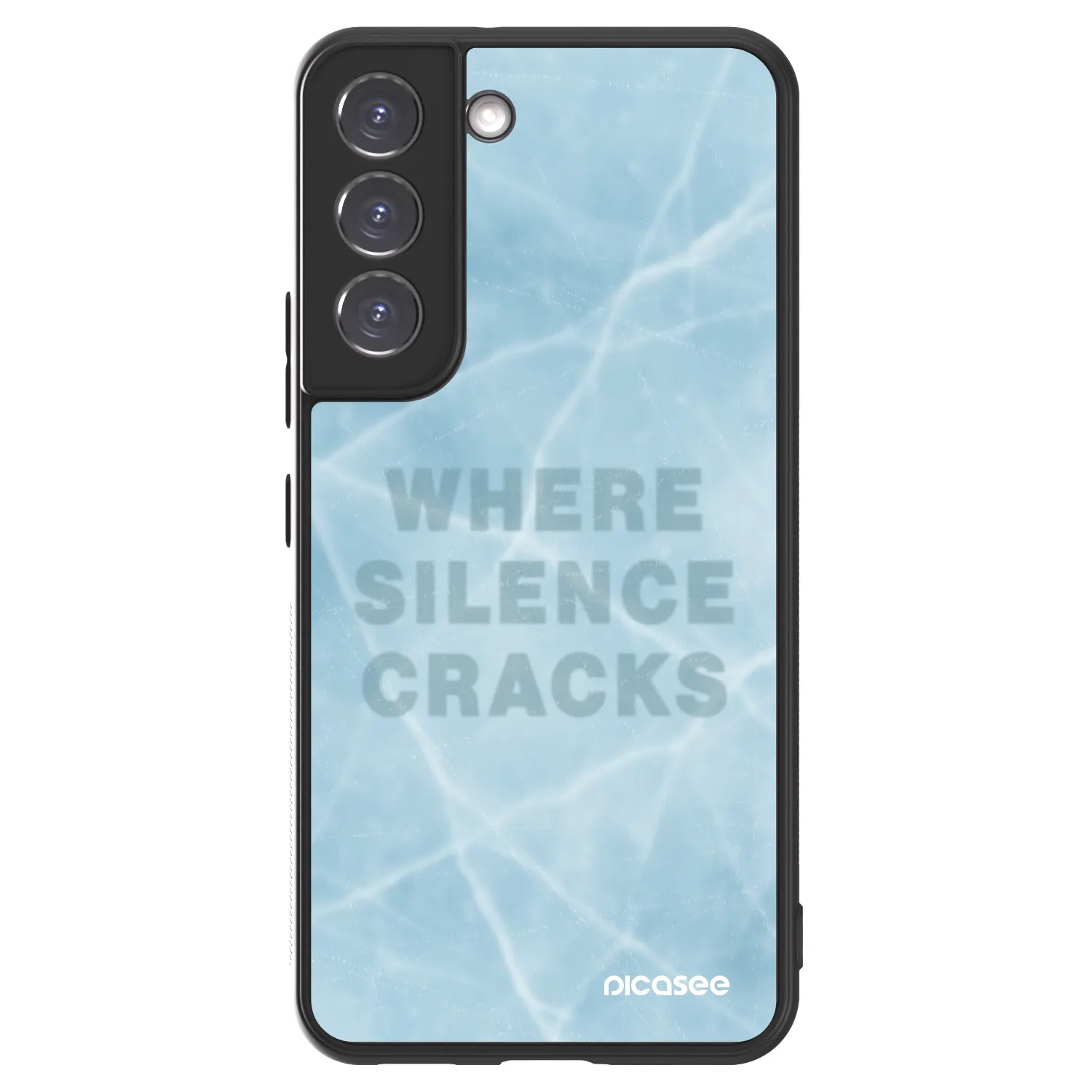 Picasee ULTIMATE CASE PowerShare für Samsung Galaxy S22 5G - SILENCE
