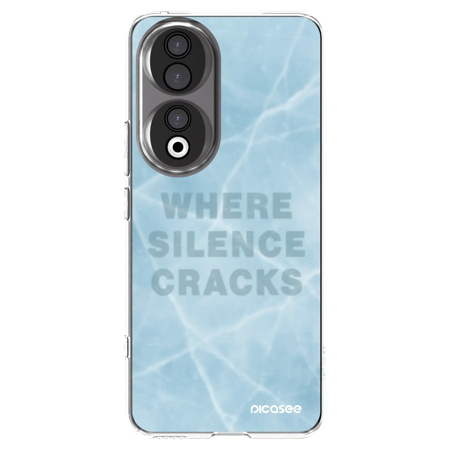 Picasee Honor 90 5G Hülle - Transparentes Silikon - SILENCE