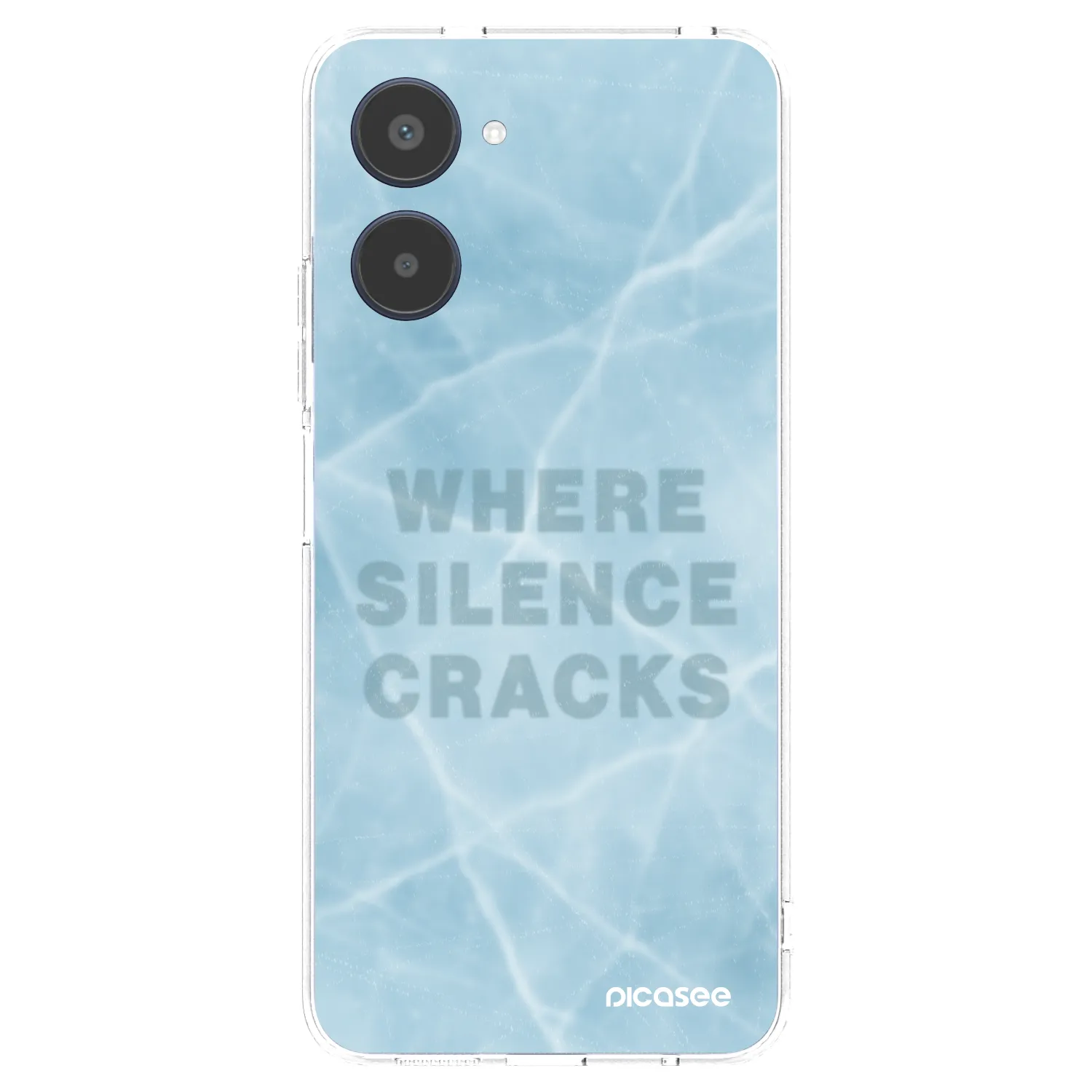 Picasee Realme 10 4G Hülle - Transparentes Silikon - SILENCE