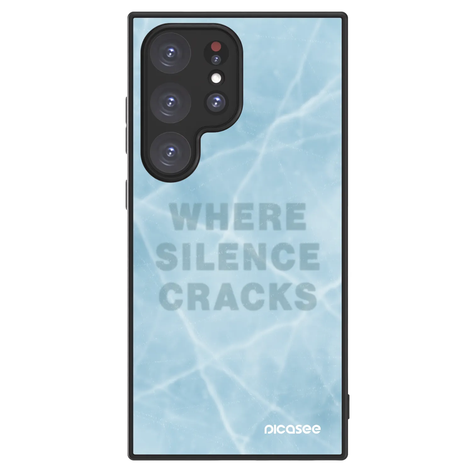 Picasee ULTIMATE CASE PowerShare für Samsung Galaxy S24 Ultra S928B 5G - SILENCE