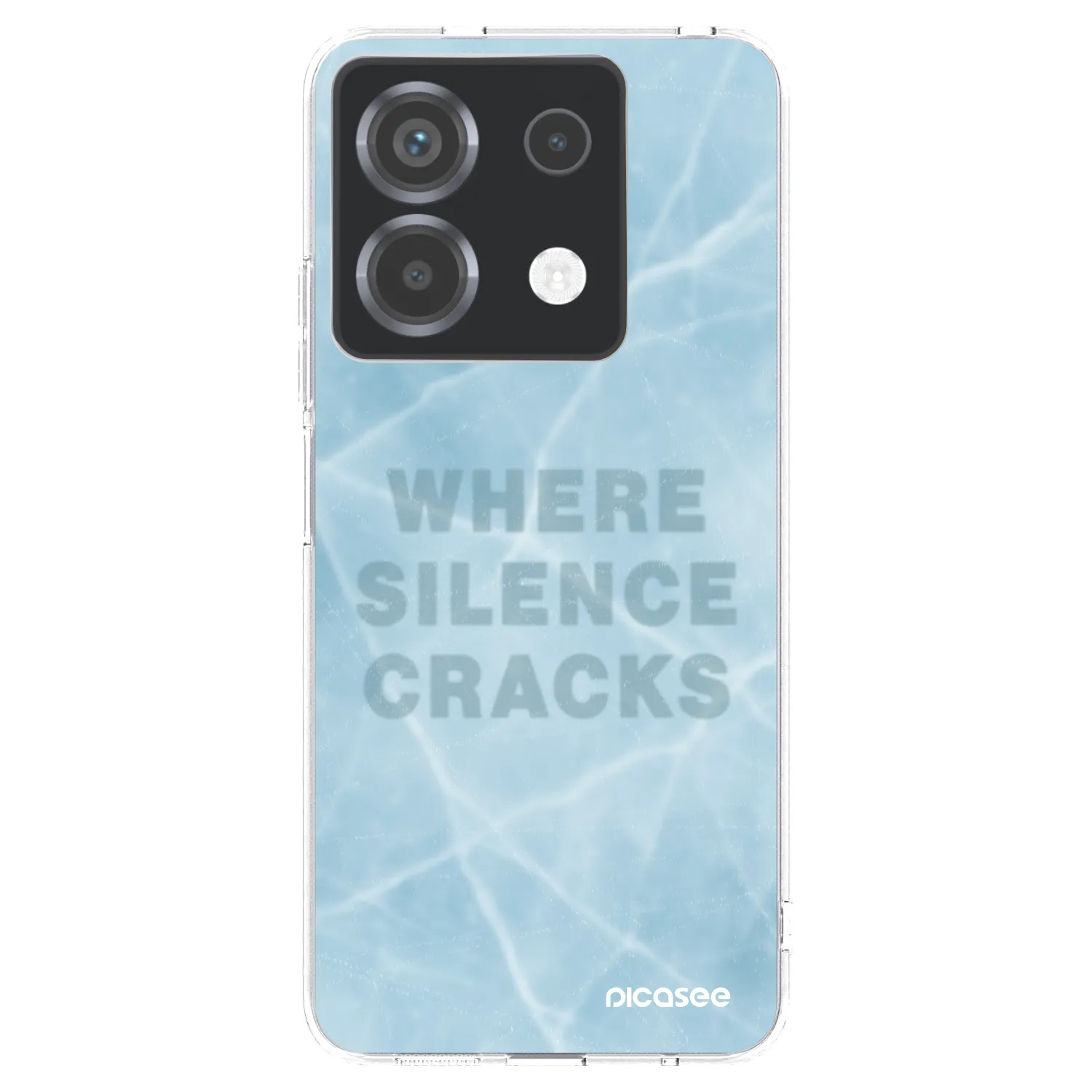 Picasee Xiaomi Poco X6 Hülle - Transparentes Silikon - SILENCE