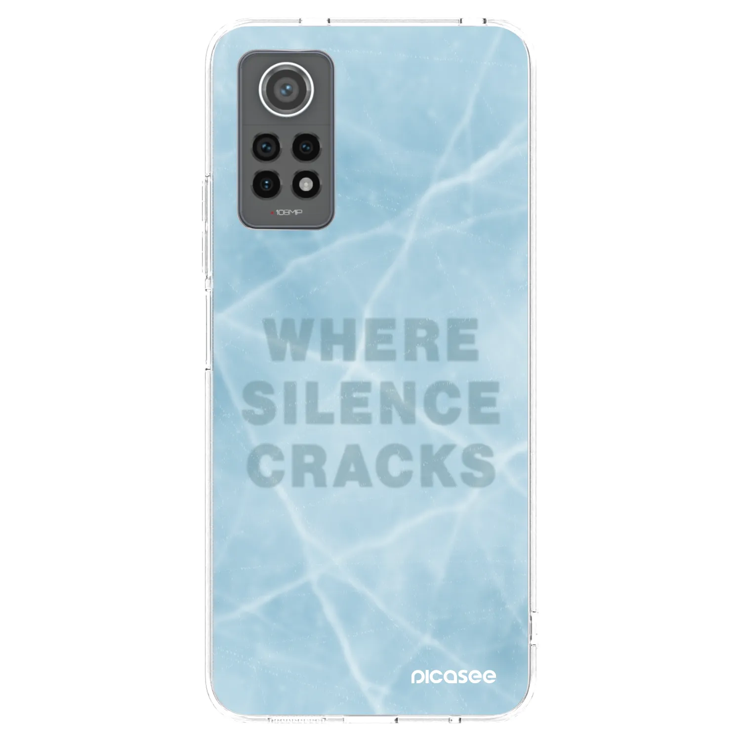Picasee Xiaomi Redmi Note 12 Pro 4G Hülle - Transparentes Silikon - SILENCE