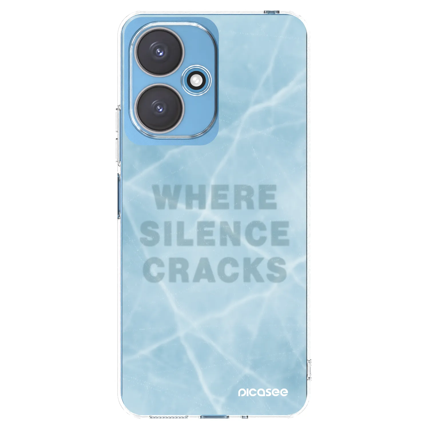 Picasee Xiaomi Redmi 13C 5G Hülle - Transparentes Silikon - SILENCE