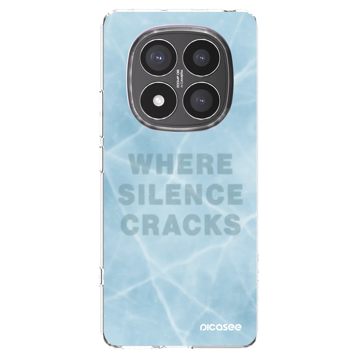 Picasee Xiaomi Redmi Note 14 Pro+ 5G Hülle - Transparentes Silikon - SILENCE