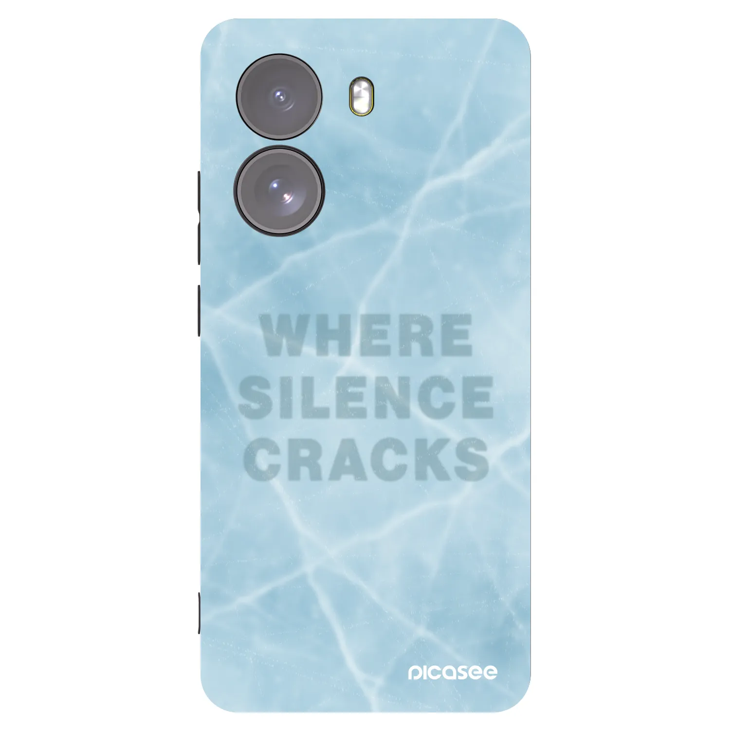 Picasee Xiaomi Poco X7 Hülle - Schwarzes Silikon - SILENCE