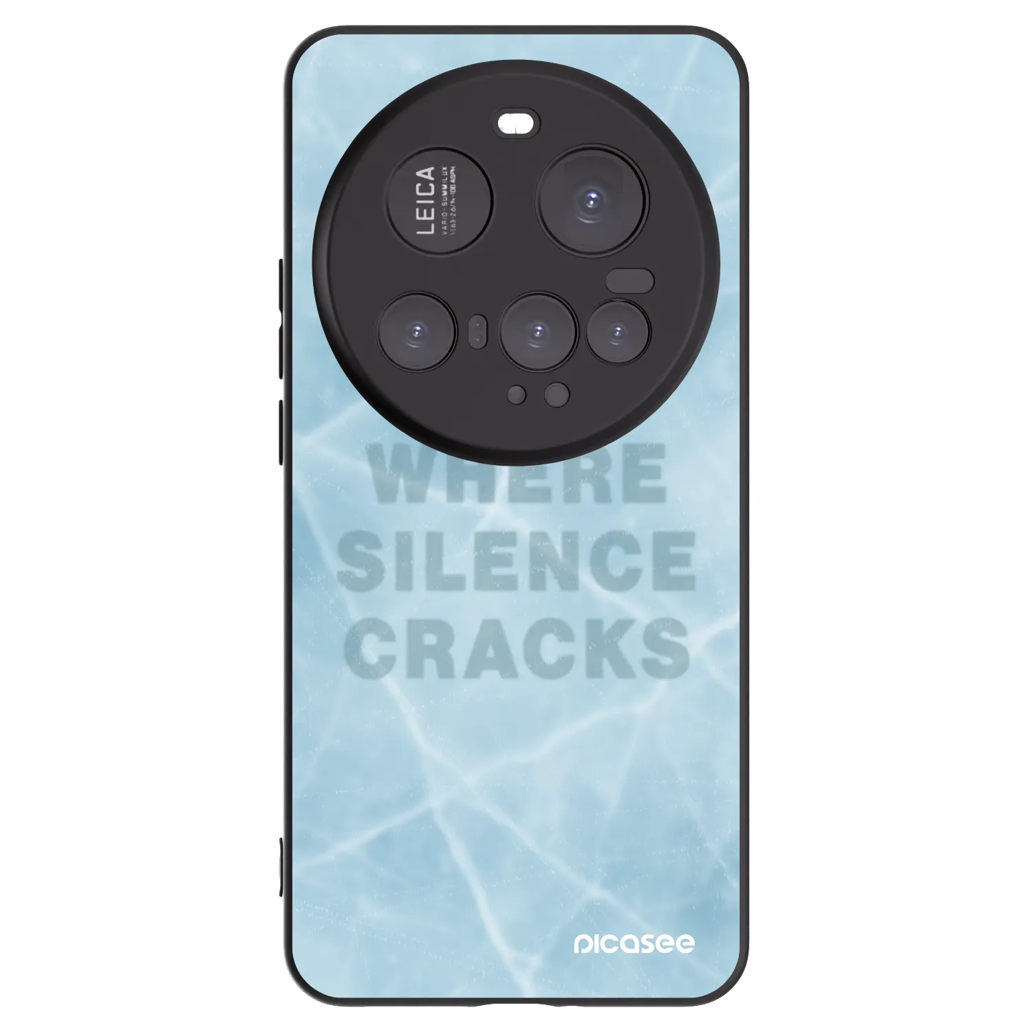 Picasee Xiaomi 15 Ultra Hülle - Schwarzes Silikon - SILENCE