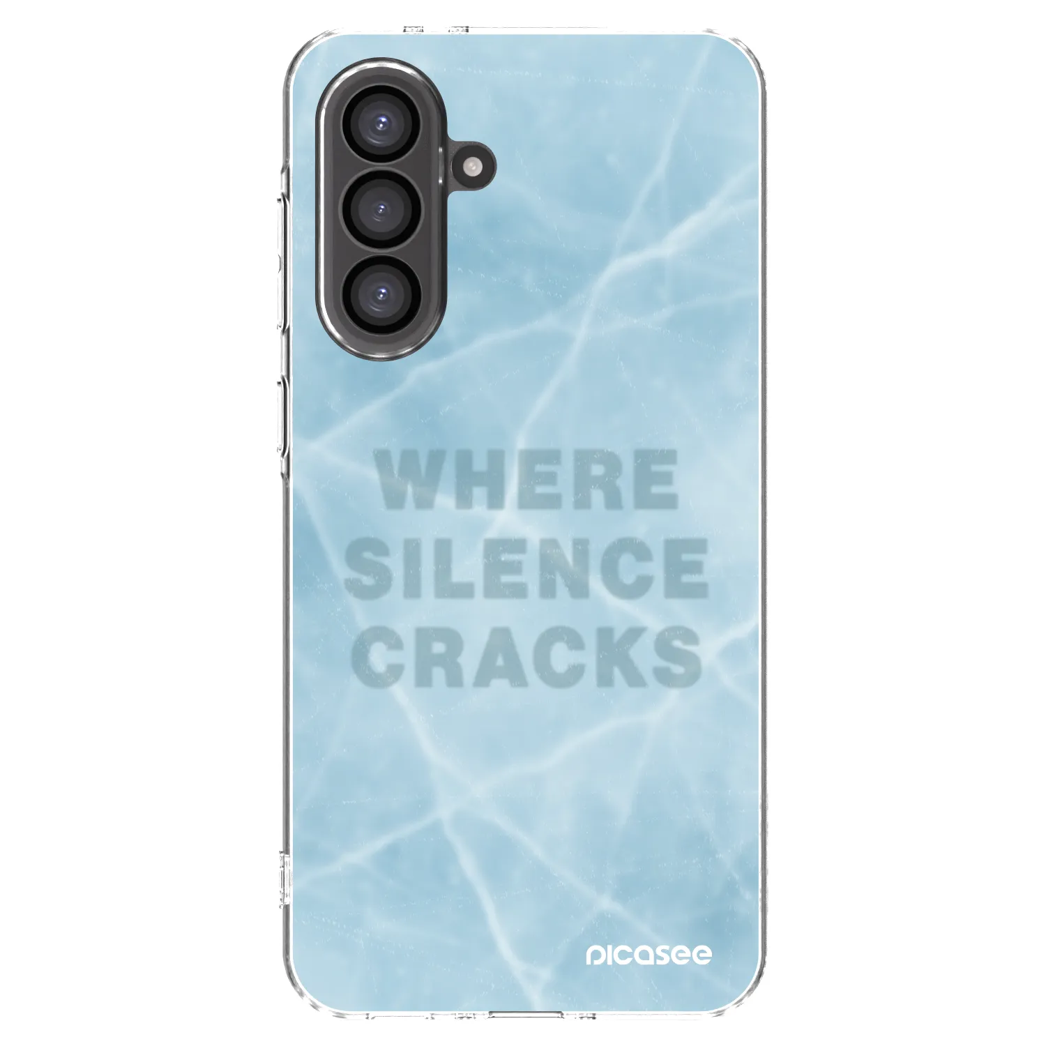 Picasee Samsung Galaxy A56 5G A566B Hülle - Transparentes Silikon - SILENCE