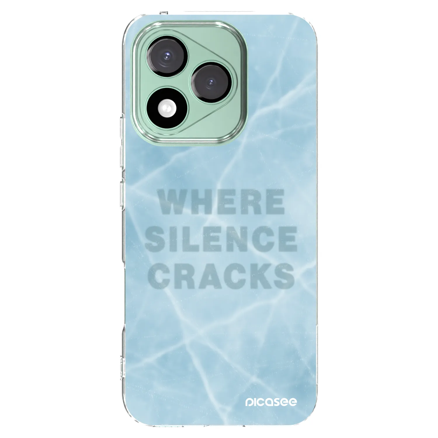 Picasee Honor 400 Lite 5G Hülle - Transparentes Silikon - SILENCE