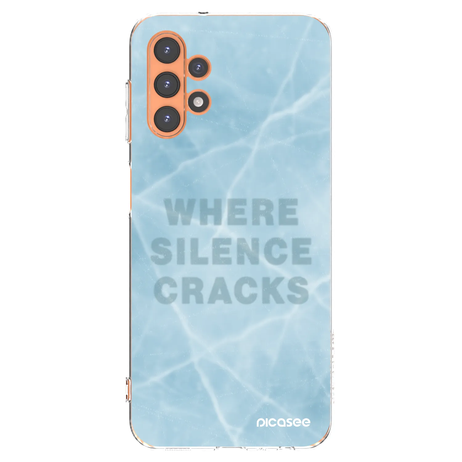 Picasee Samsung Galaxy A13 5G Hülle - Transparentes Silikon - SILENCE