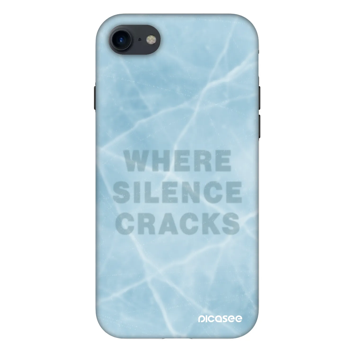 Picasee Fashion Case für Apple iPhone SE 2022 - SILENCE
