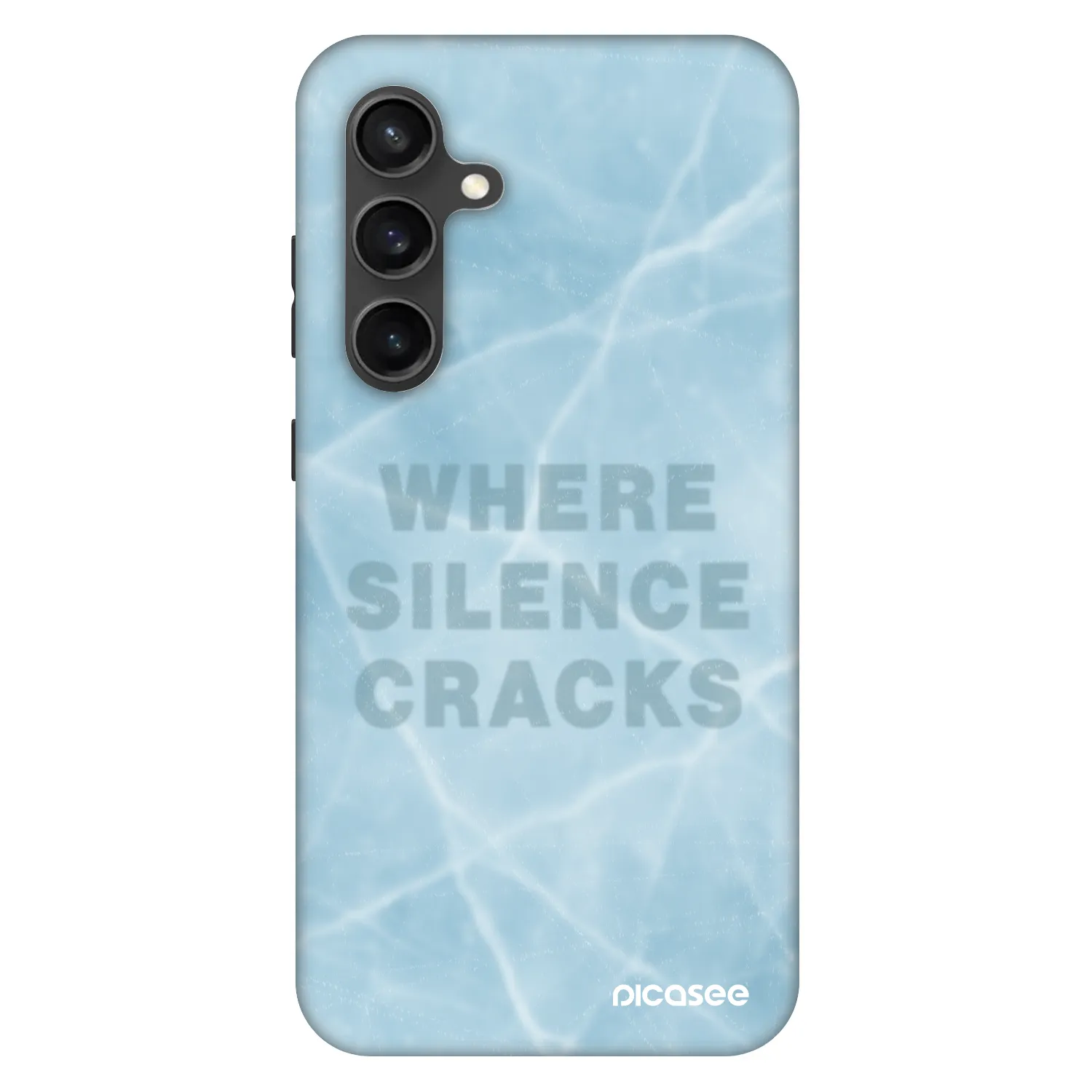 Picasee Fashion Case für Samsung Galaxy S24 FE S721B - SILENCE