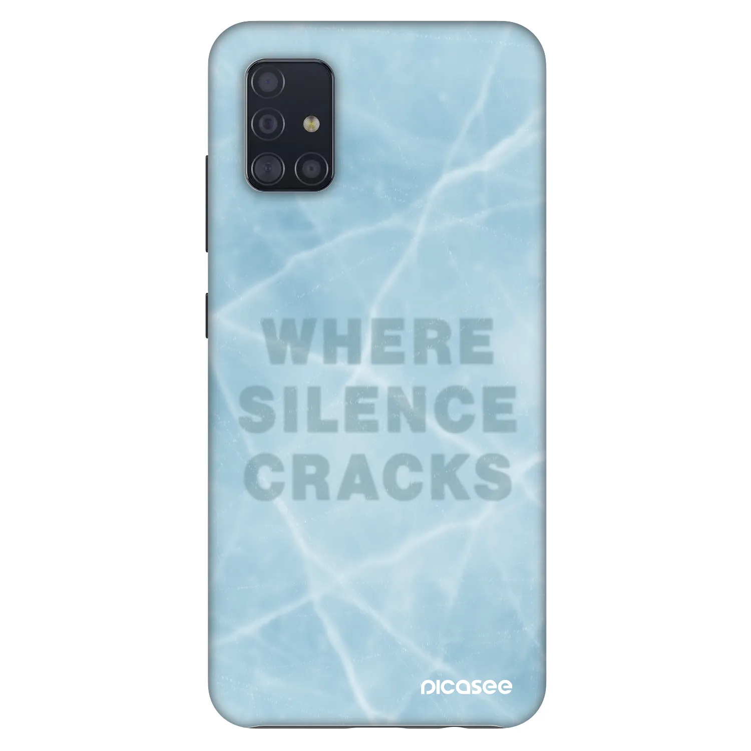 Picasee Fashion Case für Samsung Galaxy A51 A515F - SILENCE