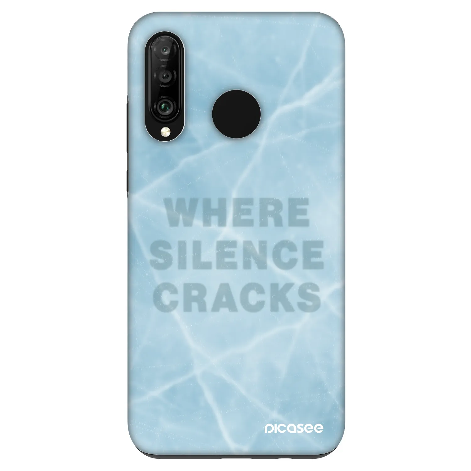 Picasee Fashion Case für Huawei P30 Lite - SILENCE