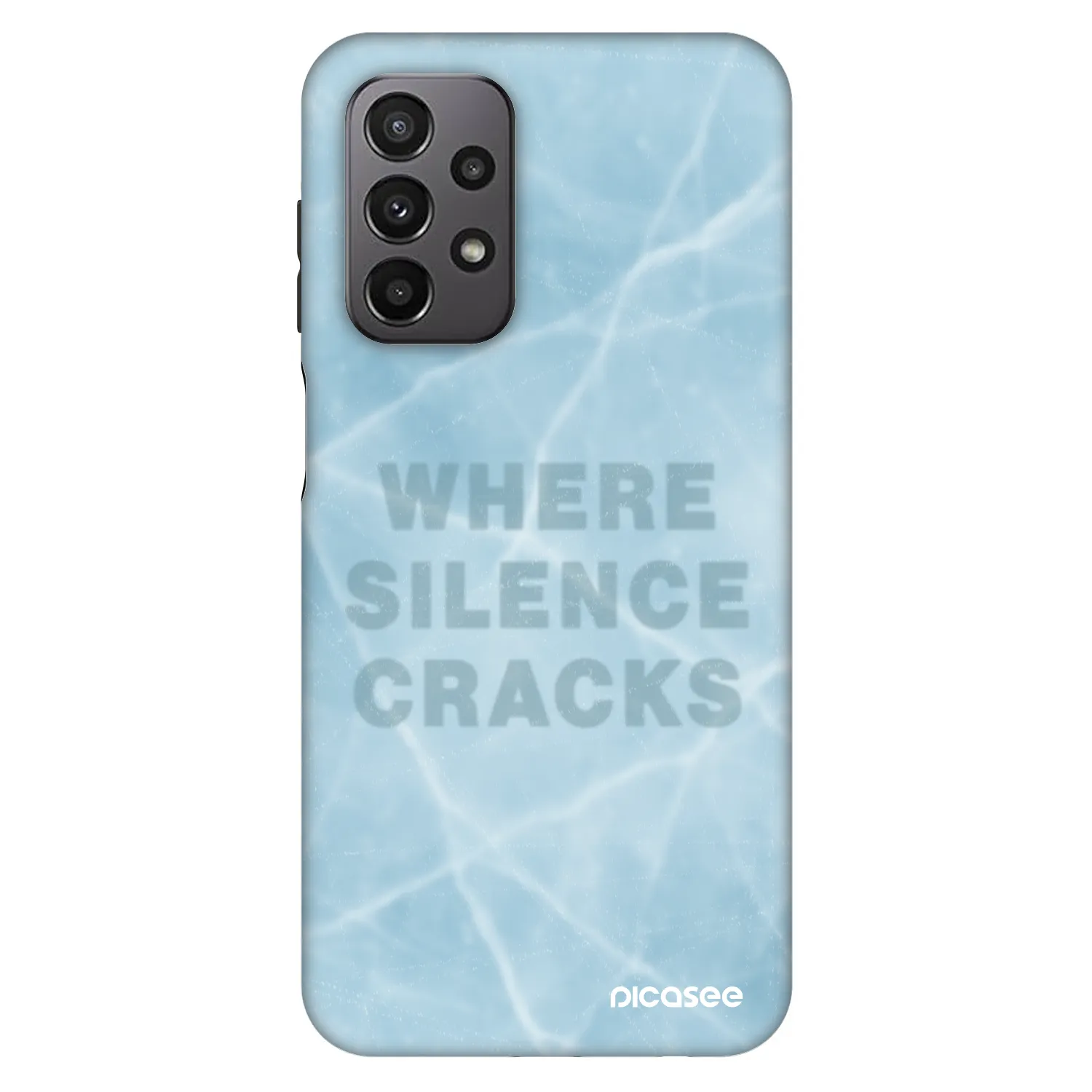 Picasee Fashion Case für Samsung Galaxy A23 A235F 4G - SILENCE