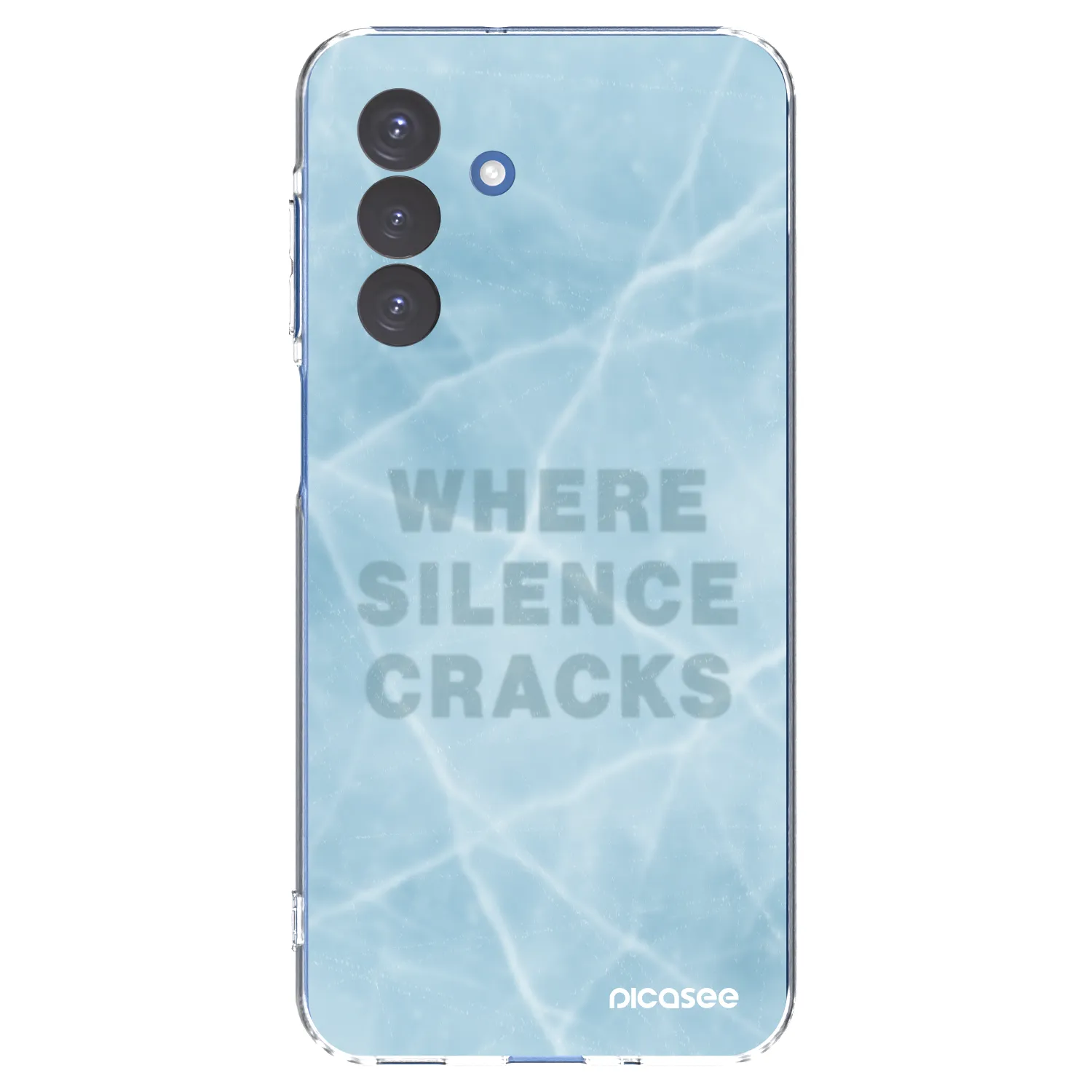 Picasee Samsung Galaxy A17 5G Hülle - Transparentes Silikon - SILENCE