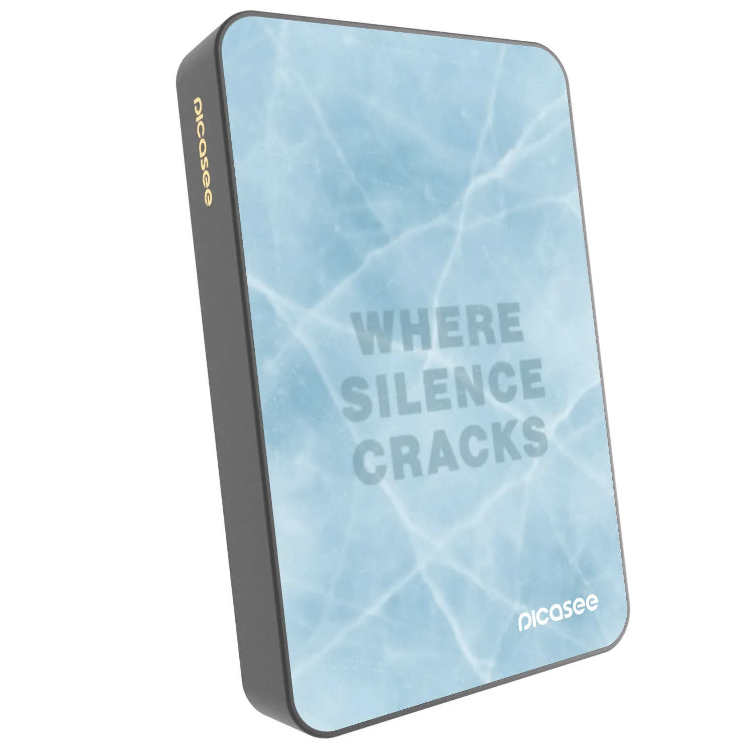 Picasee Powerbank mit MagSafe 10 000 mAh Grau - SILENCE