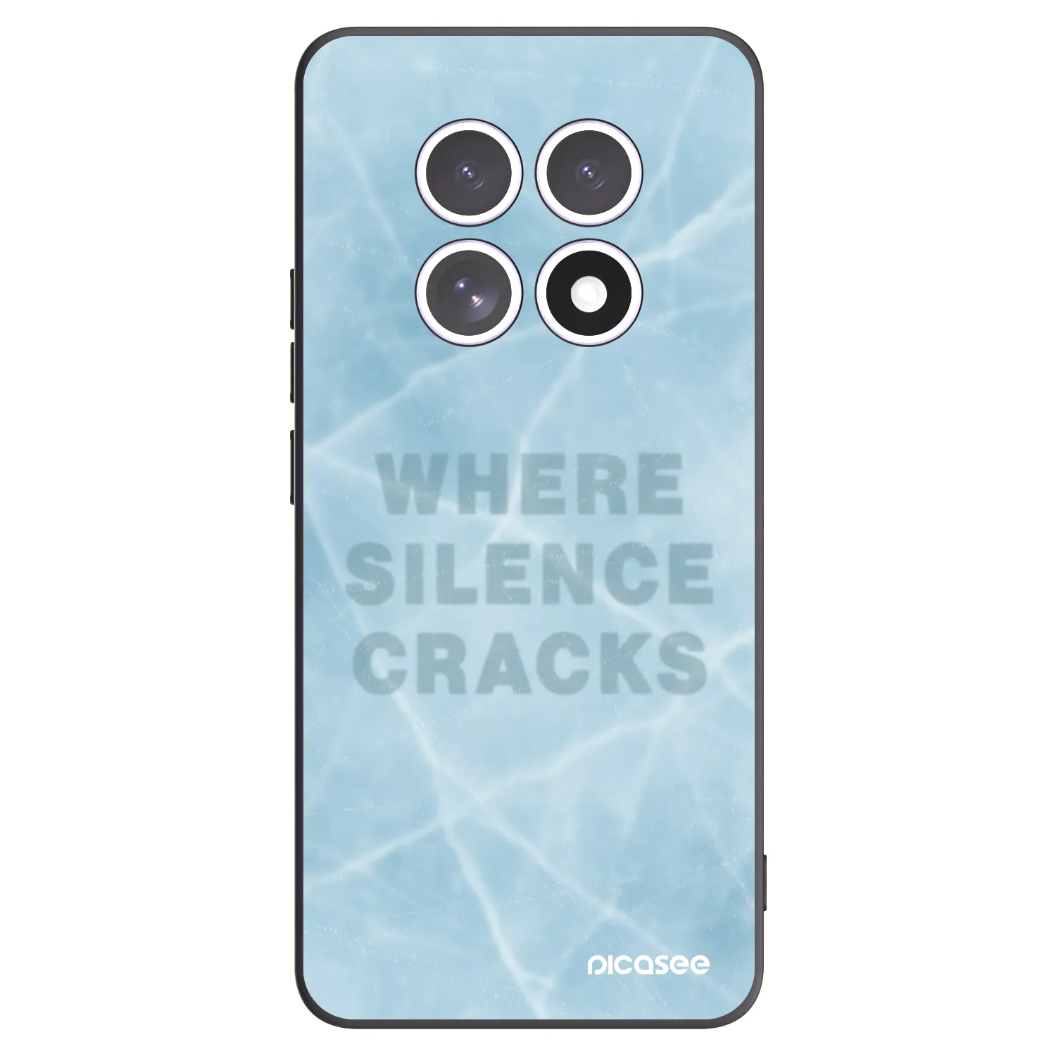 Picasee Xiaomi Redmi Note 15 5G Hülle - Schwarzes Silikon - SILENCE