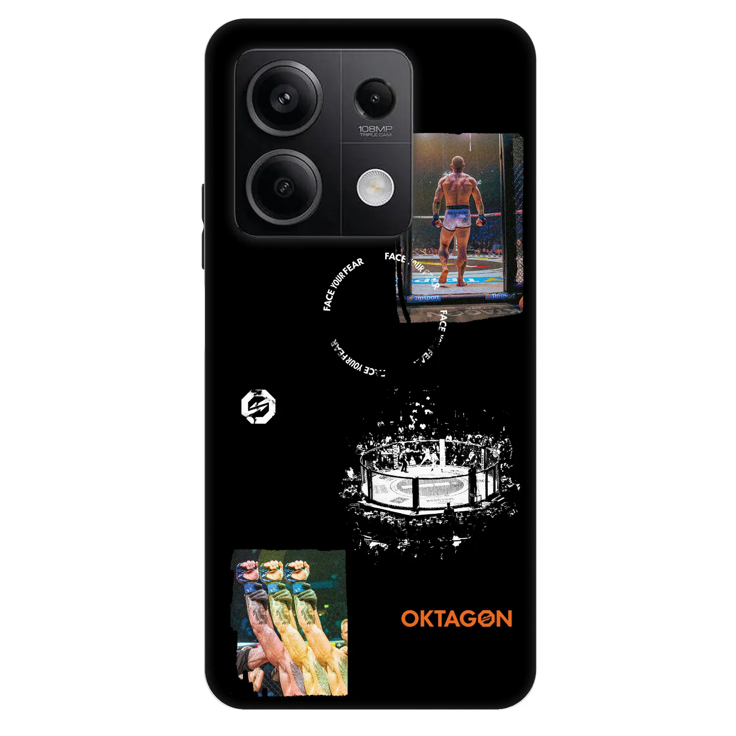 Picasee Fashion Case für Xiaomi Redmi Note 13 5G - OKTAGON - Cage Snapshot