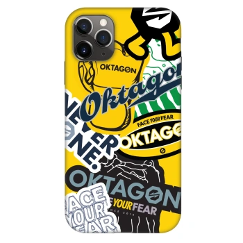 Hülle für Apple iPhone 11 Pro - OKTAGON - Logo Archive