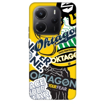 Hülle für Xiaomi Redmi Note 14 5G - OKTAGON - Logo Archive