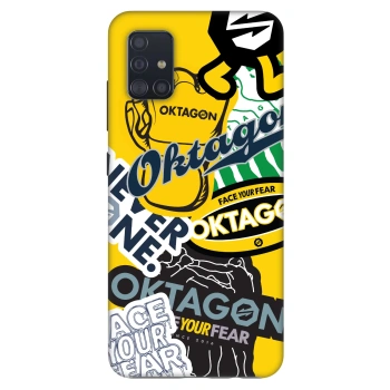 Hülle für Samsung Galaxy A51 A515F - OKTAGON - Logo Archive