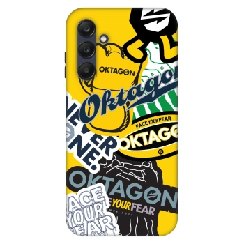 Hülle für Samsung Galaxy A25 A256B 5G - OKTAGON - Logo Archive