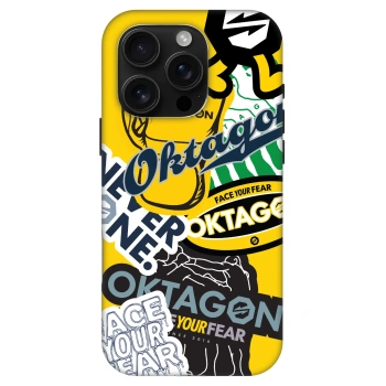 Hülle für Apple iPhone 16 Pro - OKTAGON - Logo Archive