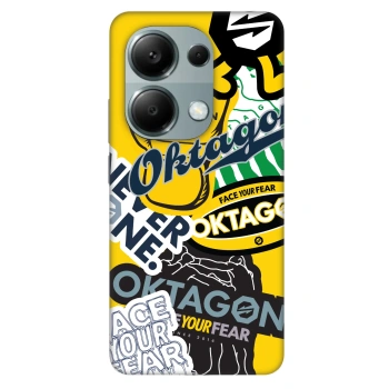 Hülle für Xiaomi Redmi Note 13 Pro 4G - OKTAGON - Logo Archive