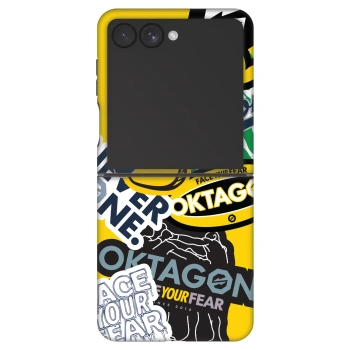 Hülle für Samsung Galaxy Z Flip7 5G - OKTAGON - Logo Archive