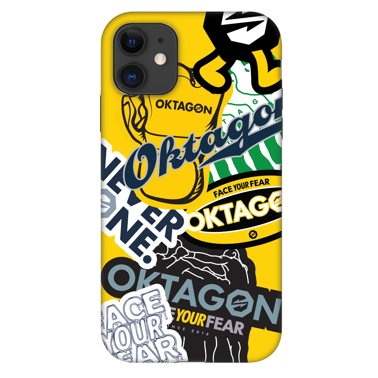 Picasee Fashion Case für Apple iPhone 11 - OKTAGON - Logo Archive