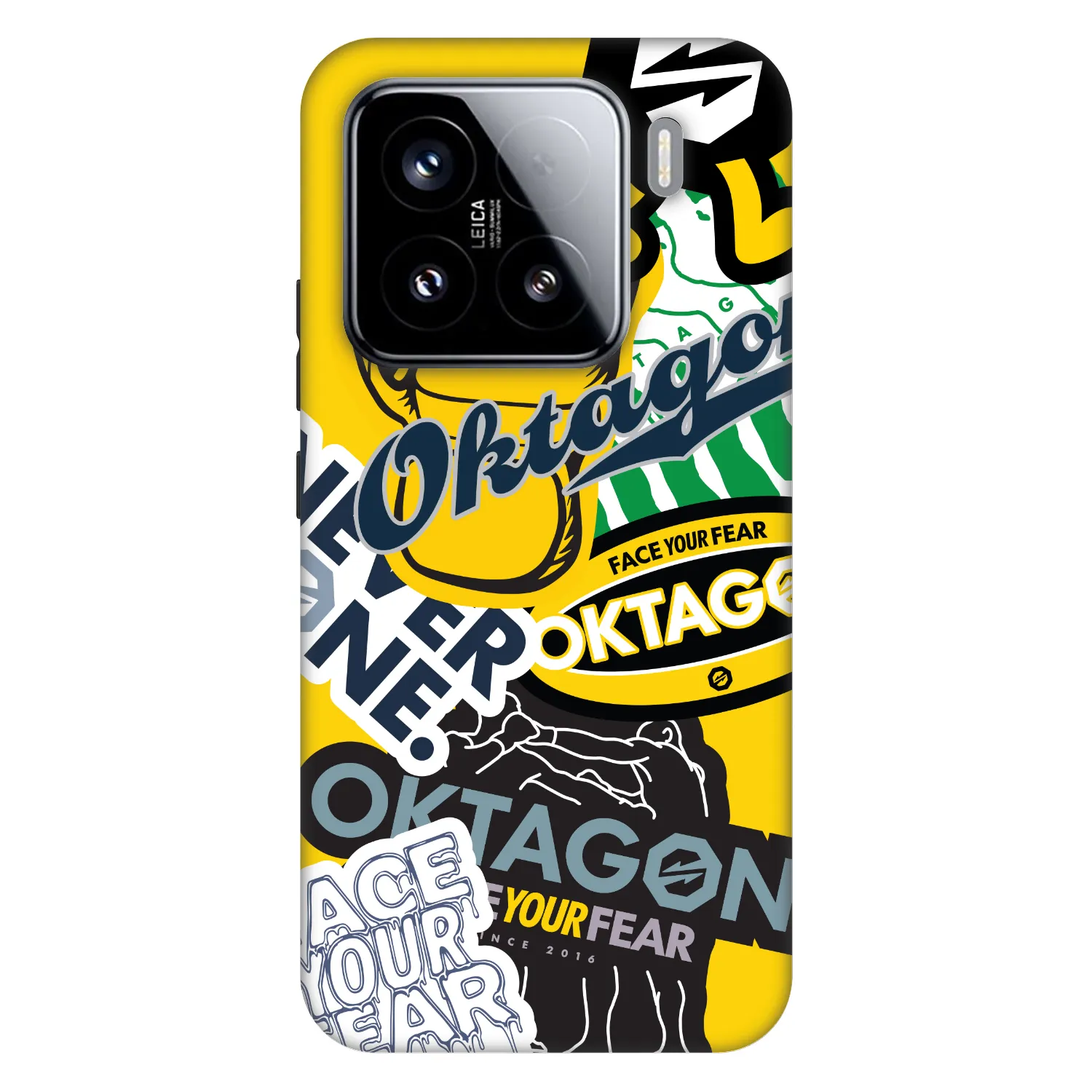 Picasee Fashion Case für Xiaomi 15 - OKTAGON - Logo Archive
