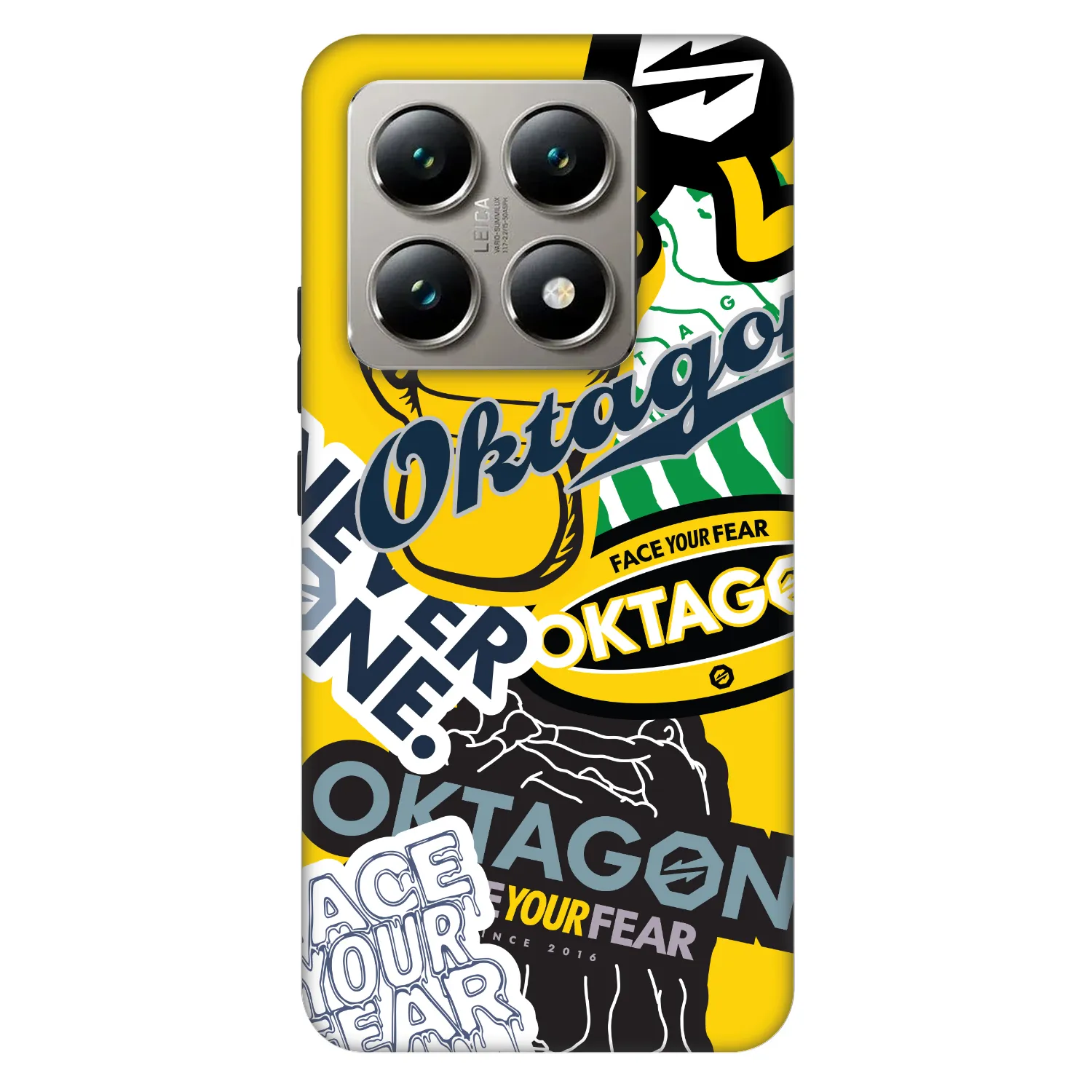 Picasee Fashion Case für Xiaomi 14T Pro - OKTAGON - Logo Archive