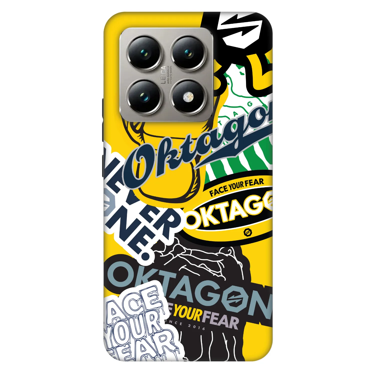 Picasee Fashion Case für Xiaomi 14T - OKTAGON - Logo Archive