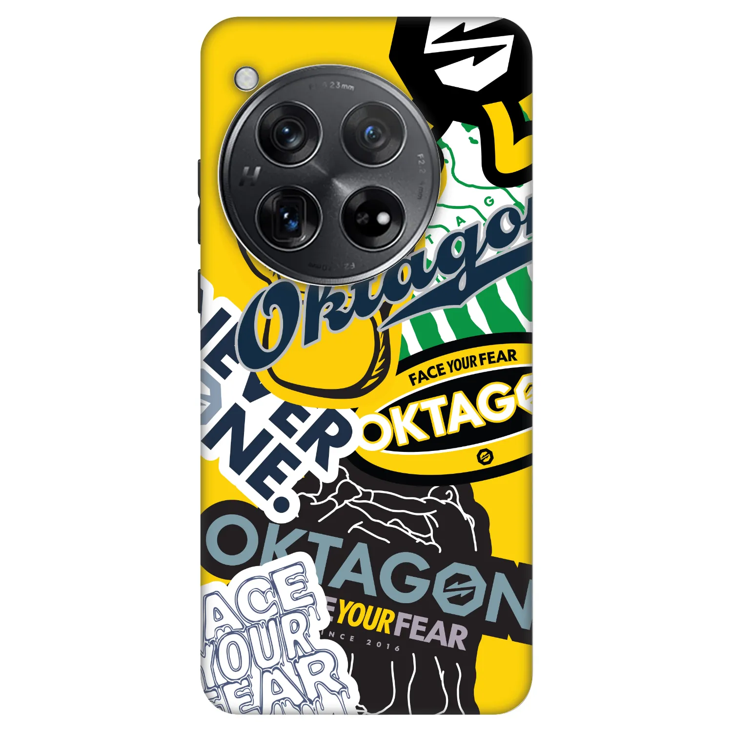 Picasee Fashion Case für OnePlus 12 5G - OKTAGON - Logo Archive