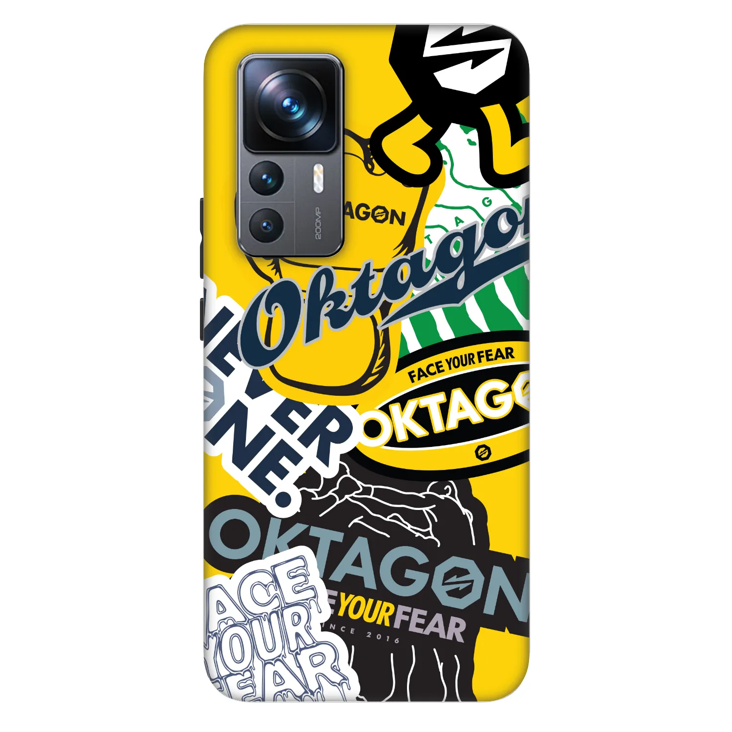 Picasee Fashion Case für Xiaomi 12T - OKTAGON - Logo Archive