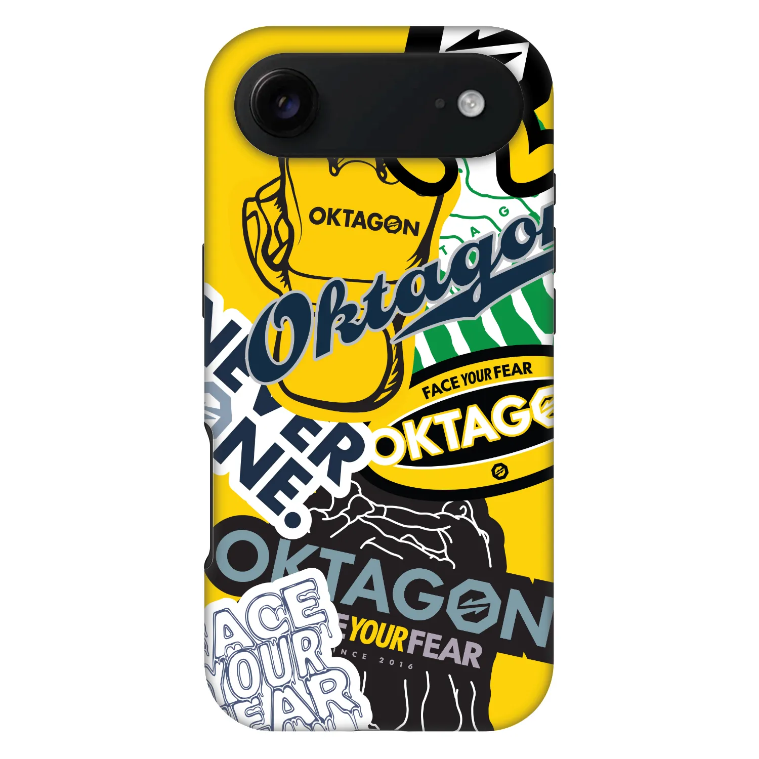 Picasee Fashion Case MagSafe für Apple iPhone Air - OKTAGON - Logo Archive