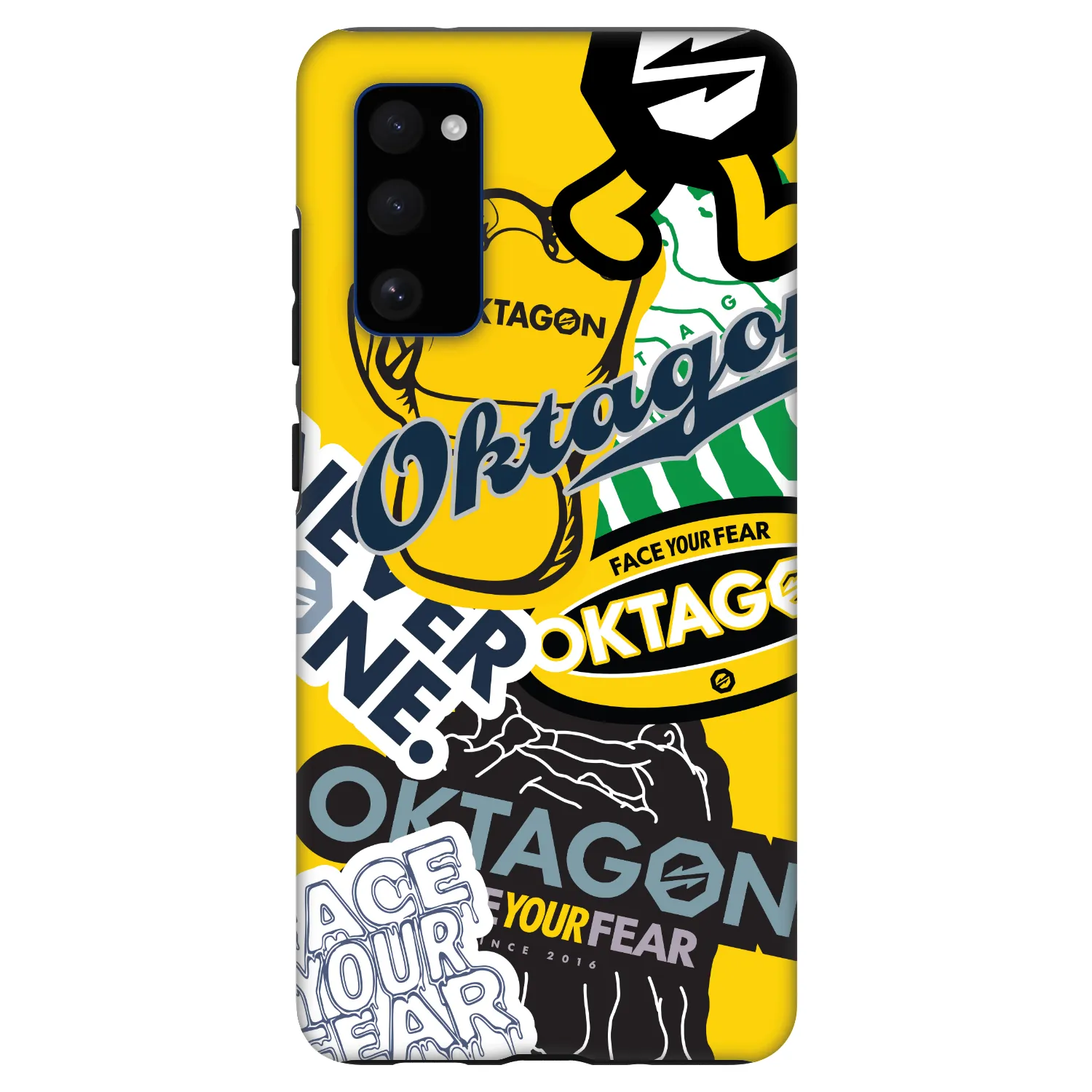 Picasee Fashion Case für Samsung Galaxy S20 FE - OKTAGON - Logo Archive