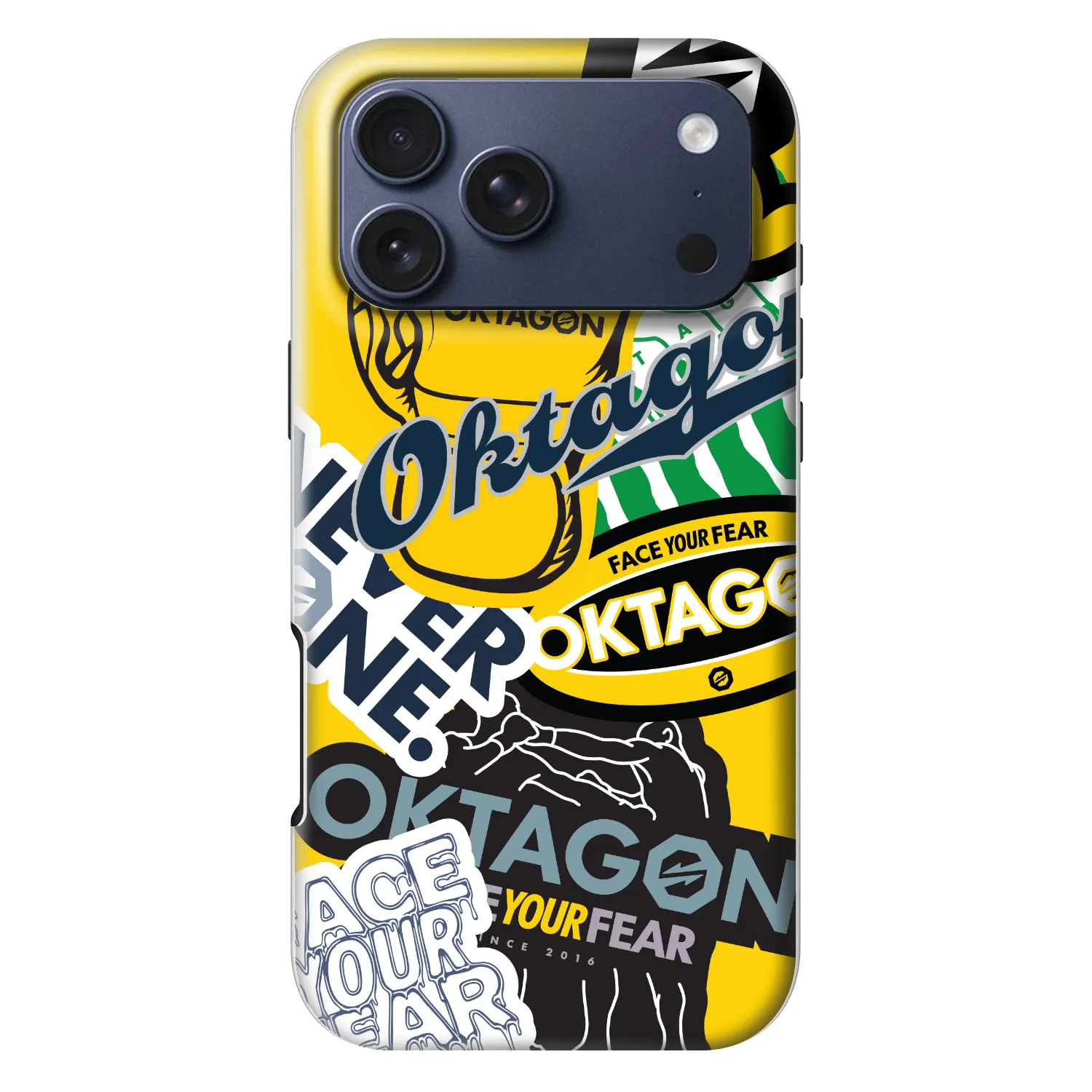 Picasee Fashion Case MagSafe für Apple iPhone 18 Pro Max - OKTAGON - Logo Archive