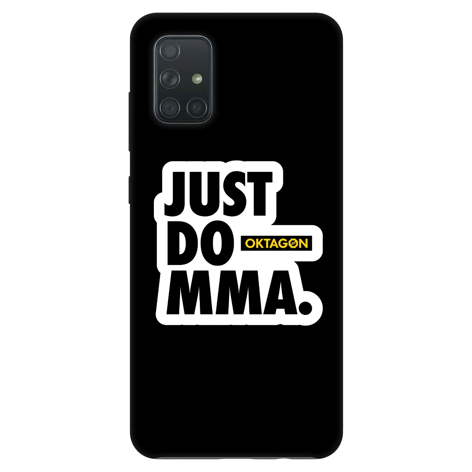 Picasee Fashion Case für Samsung Galaxy A71 A715F - OKTAGON - Just Do MMA