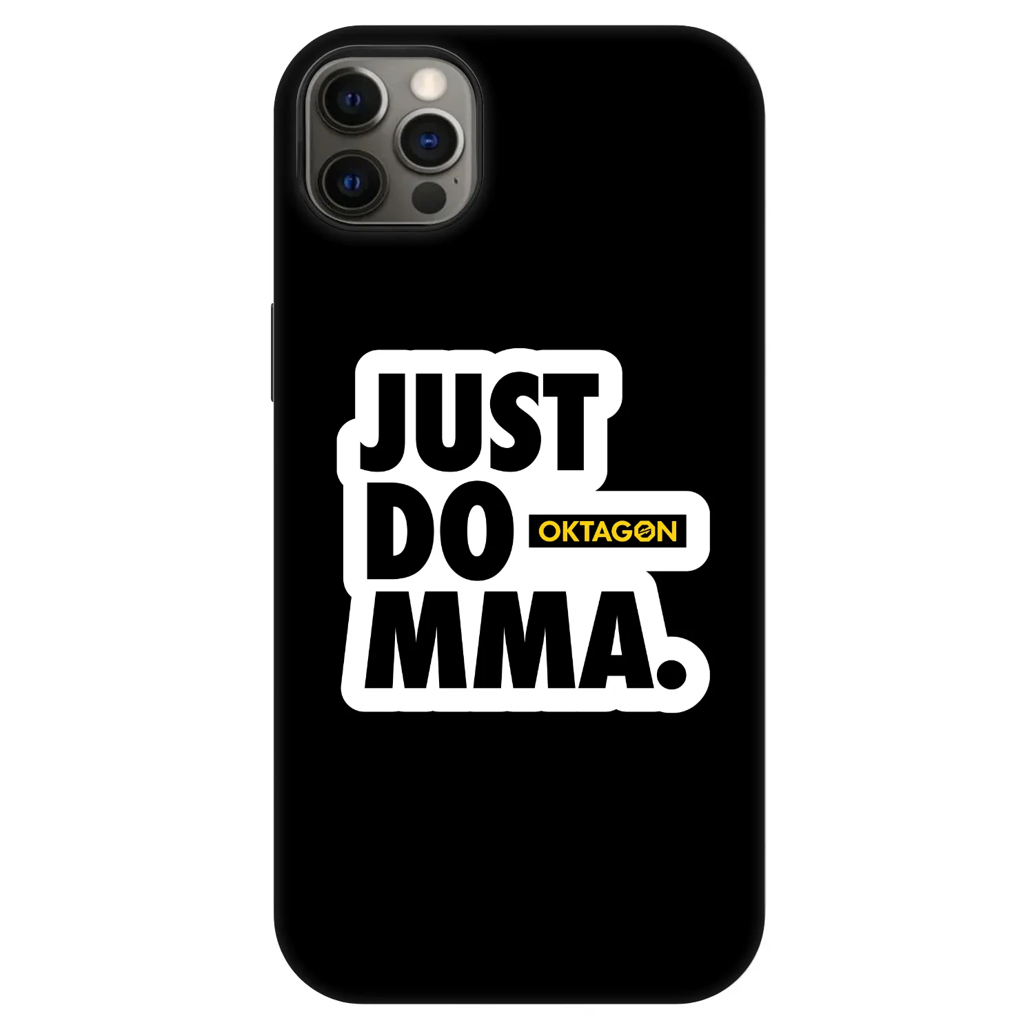 Picasee Fashion Case MagSafe für Apple iPhone 12 Pro Max - OKTAGON - Just Do MMA