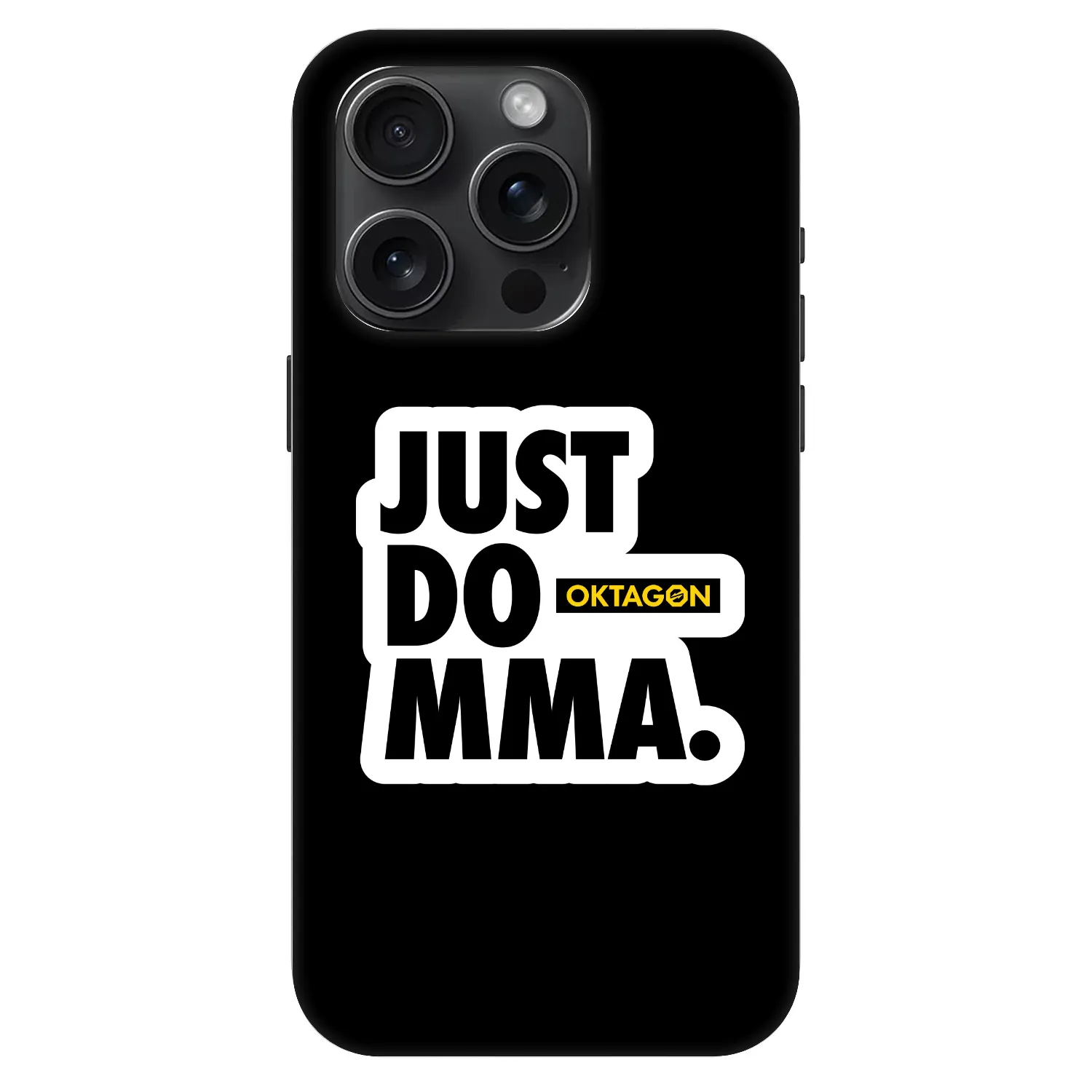 Picasee Fashion Case MagSafe für Apple iPhone 15 Pro - OKTAGON - Just Do MMA