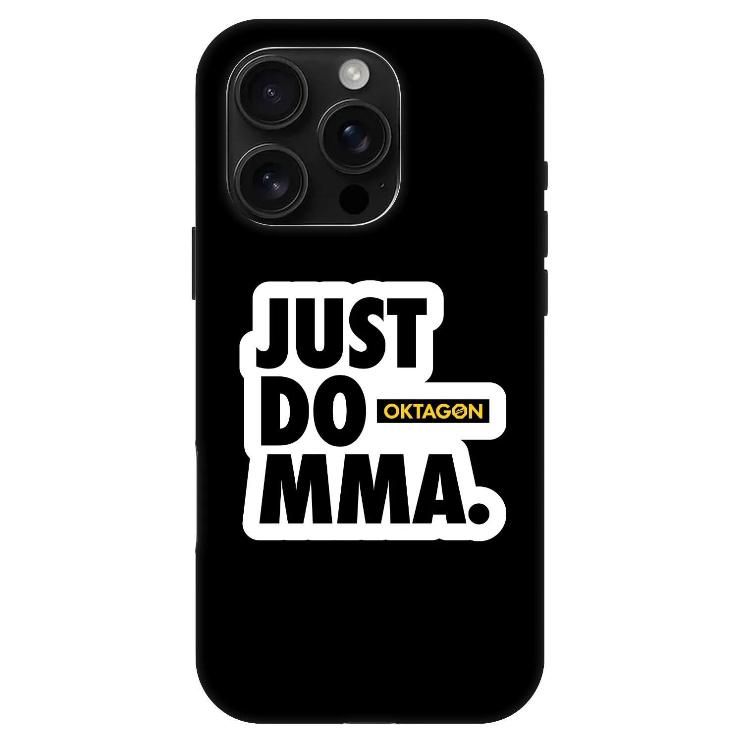 Picasee Fashion Case MagSafe für Apple iPhone 16 Pro - OKTAGON - Just Do MMA