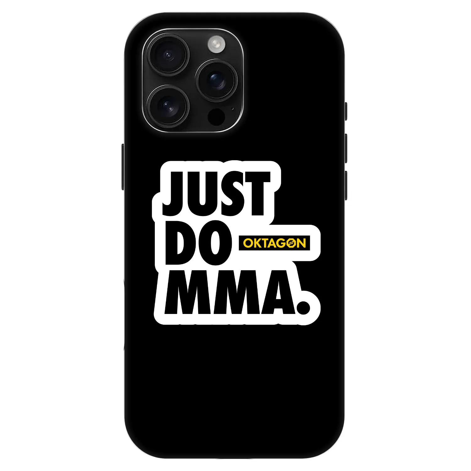 Picasee Fashion Case MagSafe für Apple iPhone 16 Pro Max - OKTAGON - Just Do MMA
