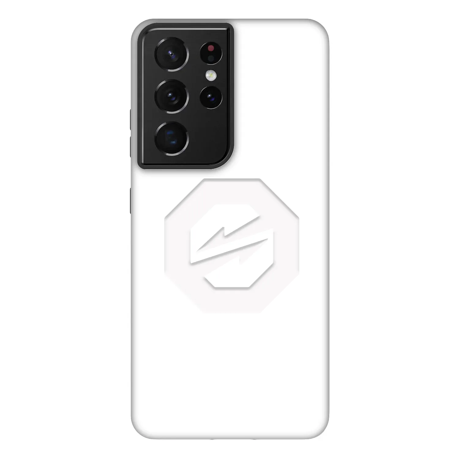 Picasee Fashion Case für Samsung Galaxy S21 Ultra 5G G998B - OKTAGON - Ghost Logo